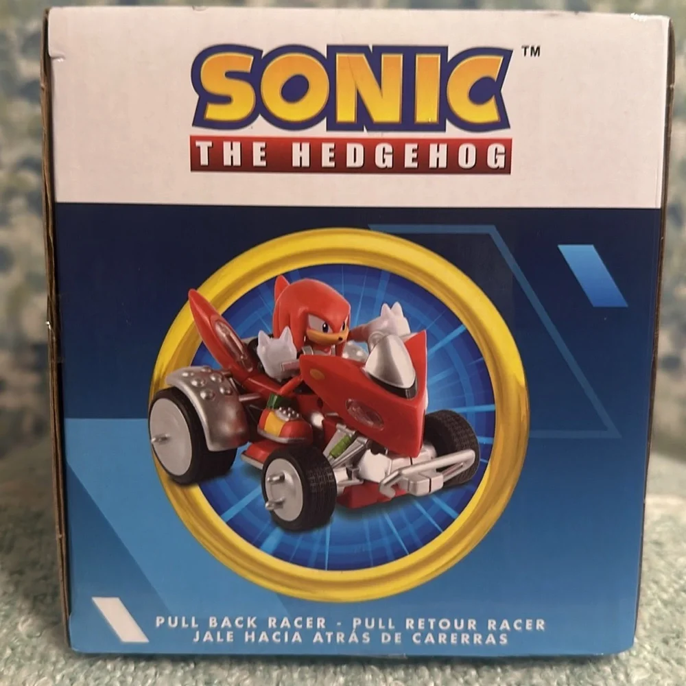 Sonic the Hedgehog Knuckles the Echidna Pull Back Racer Toy